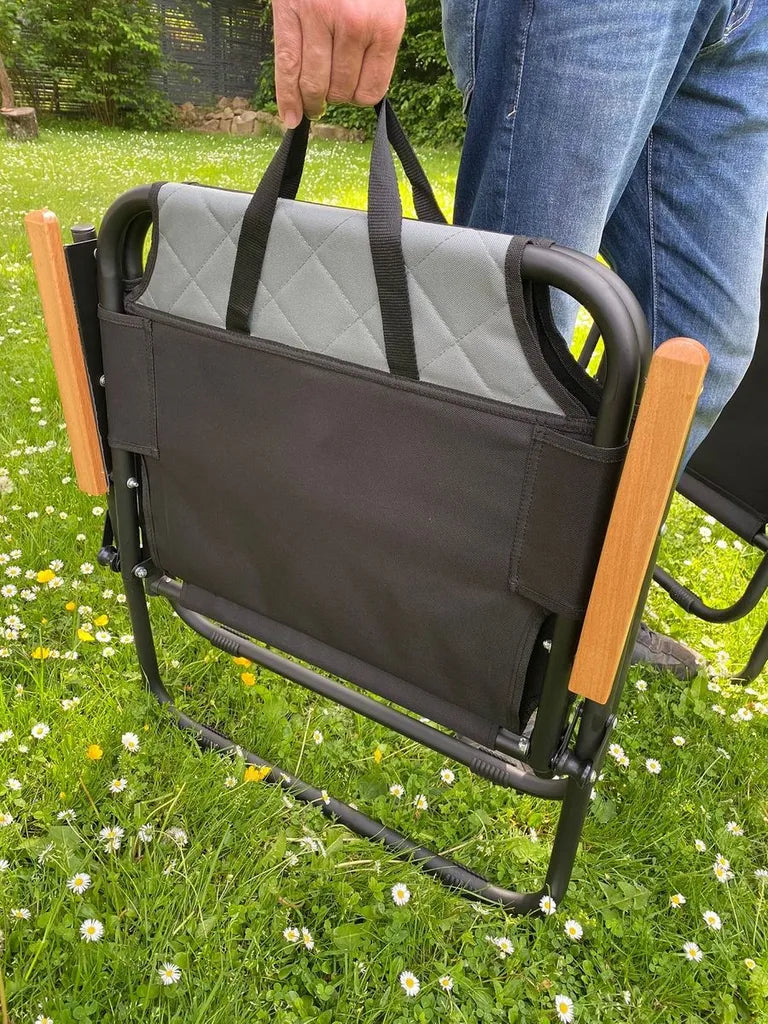 Klappstuhl 2 Stück Im Set - Campingstuhl Gartenstuhl JAMES Tragbar Klappbar