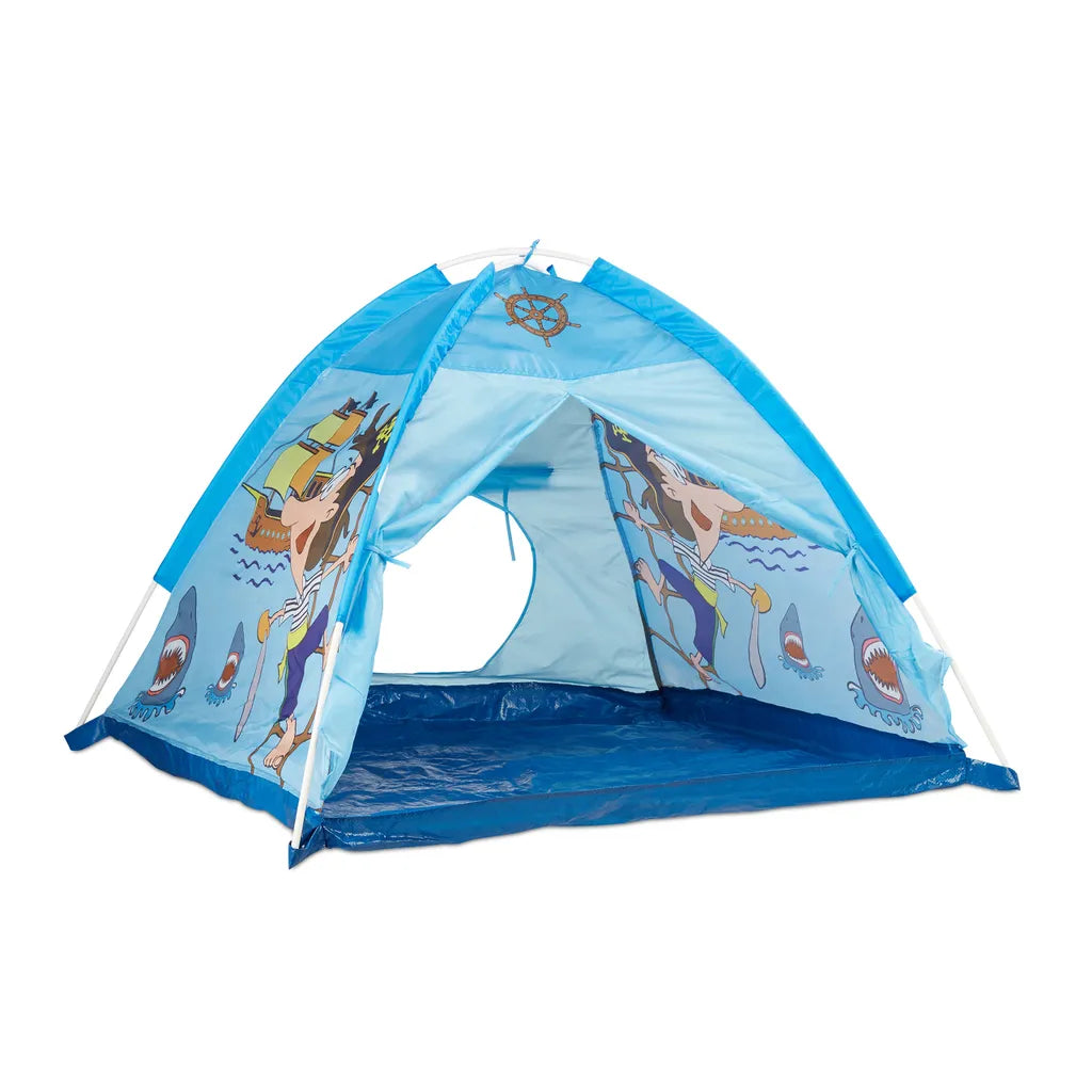 Relaxdays Spielzelt Pirat In Blau