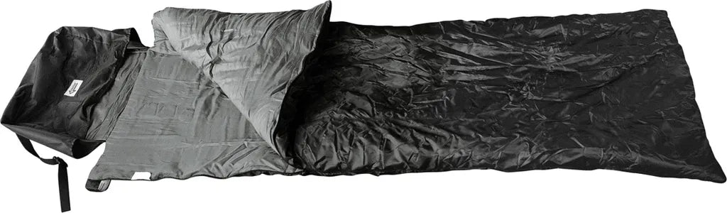 Mumienschlafsack Outdoor Schlafsack PILOT COLD WEATHER Wandern Camping Trekking Schwarz