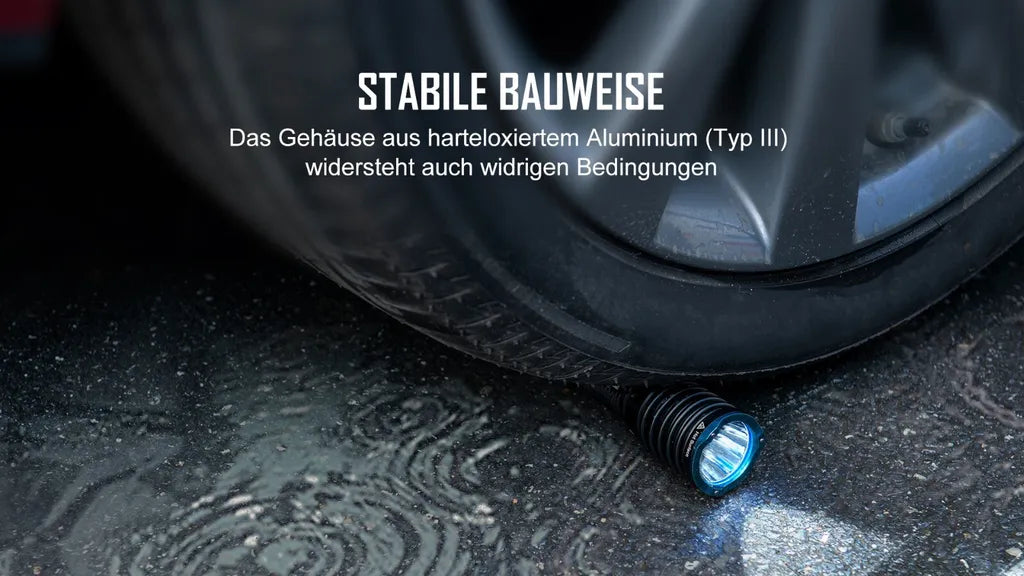 OLIGHT Warrior X 3 Schwarz LED Taschenlampe 2500 Lumen 560 Meter Leuchtweite, USB Wiederaufladbar IPX8 Wasserdicht