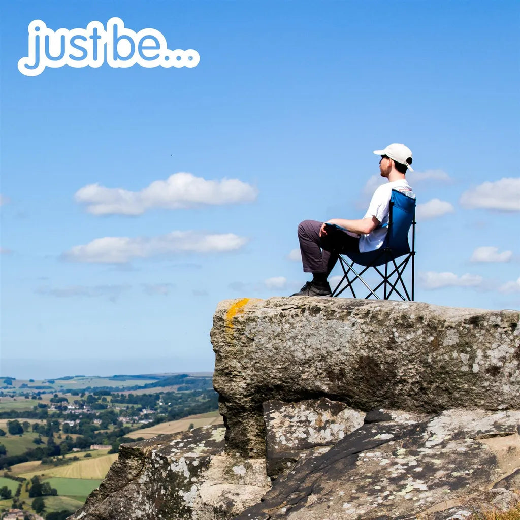 Campingstuhl, Zusammenklappbar, Für Den Garten/Angelausflüge Etc. Violett Violett
