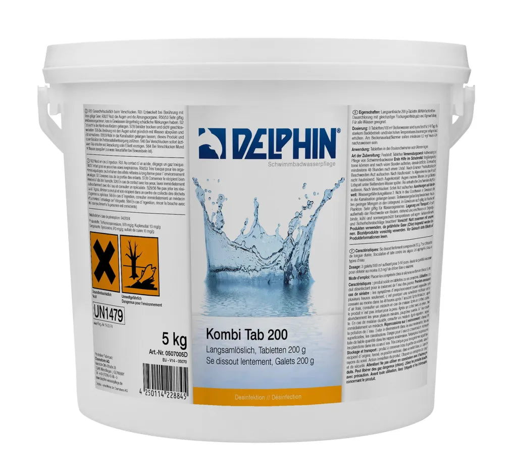 Kombi Tab DELPHIN 200 G 1kg