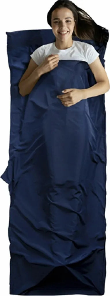 HÜTTENSCHLAFSACK Aus Polyester 220x70cm Reiseschlafsack Deckenschlafsack Schlafsack 190g Inlett Inlay 39
