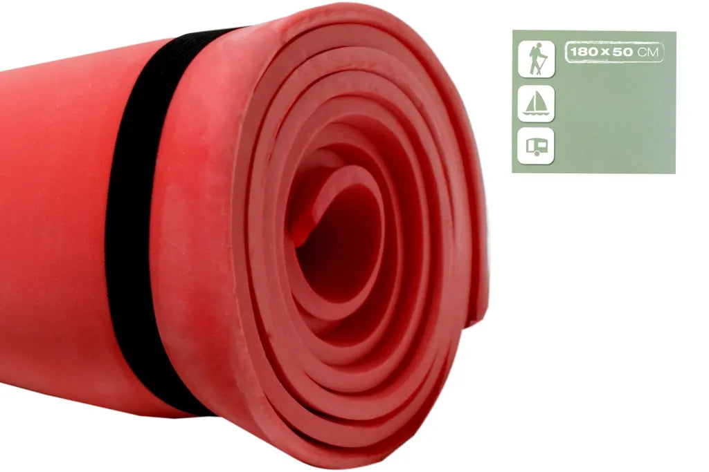 Campingmatte Adventure Outside 180 X 50 Cm Iso Matte Rot