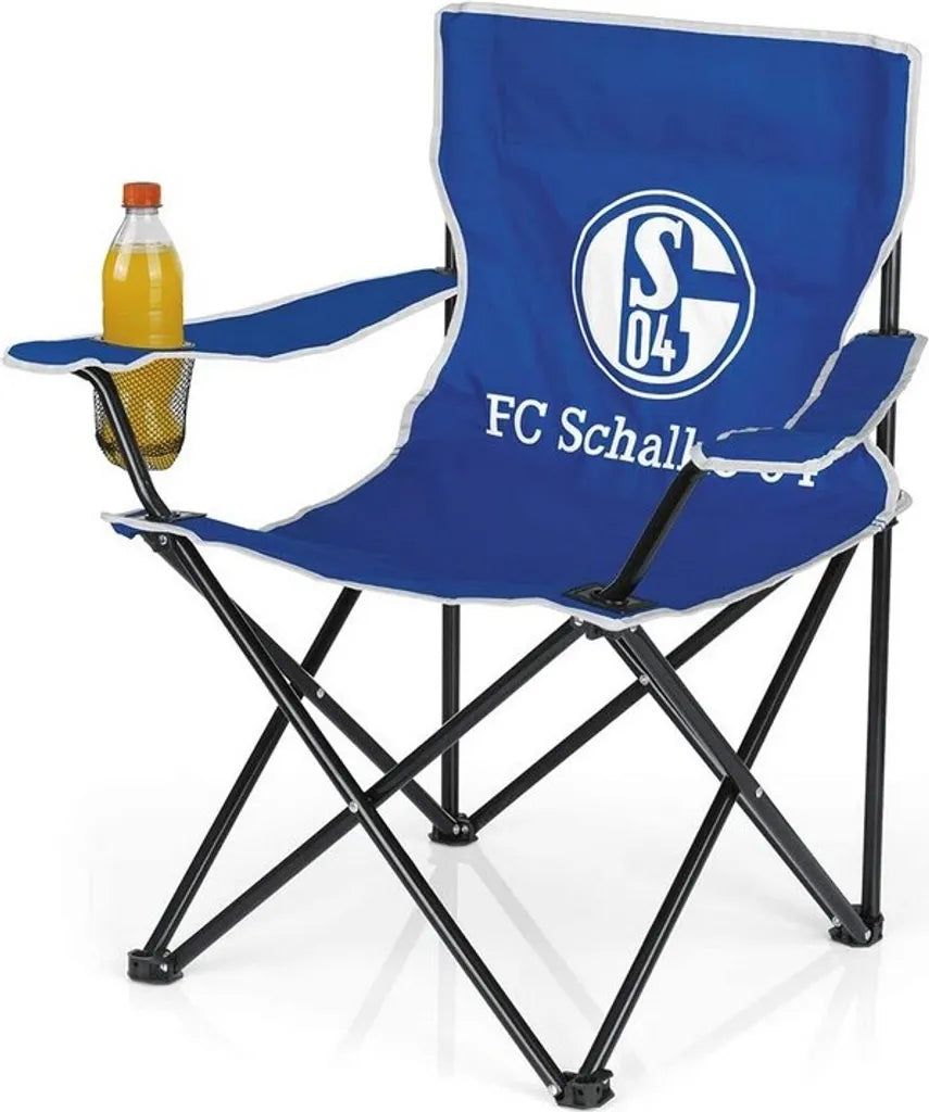 FC Schalke 04 S04 Faltstuhl Faltbar Klappstuhl Campingstuhl Strandstuhl