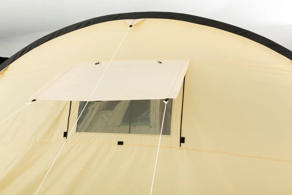 CampFeuer Zelt Caza Für 6 Personen | Beige/Sand | Tunnelzelt 5000 Mm Wassersäule
