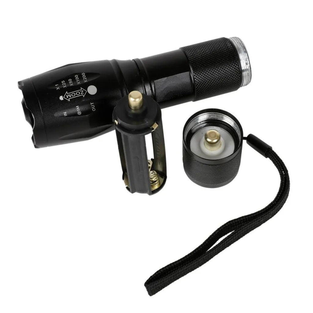 DÉLUXA LED Militär Taschenlampe
