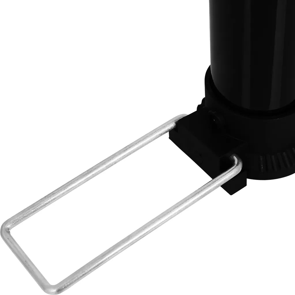 Alu Standluftpumpe Mit Manometer Und Klappbarem Bügel Fahrradluftpumpe Luftpumpe Fahrrad Auto Handpumpe Pumpe