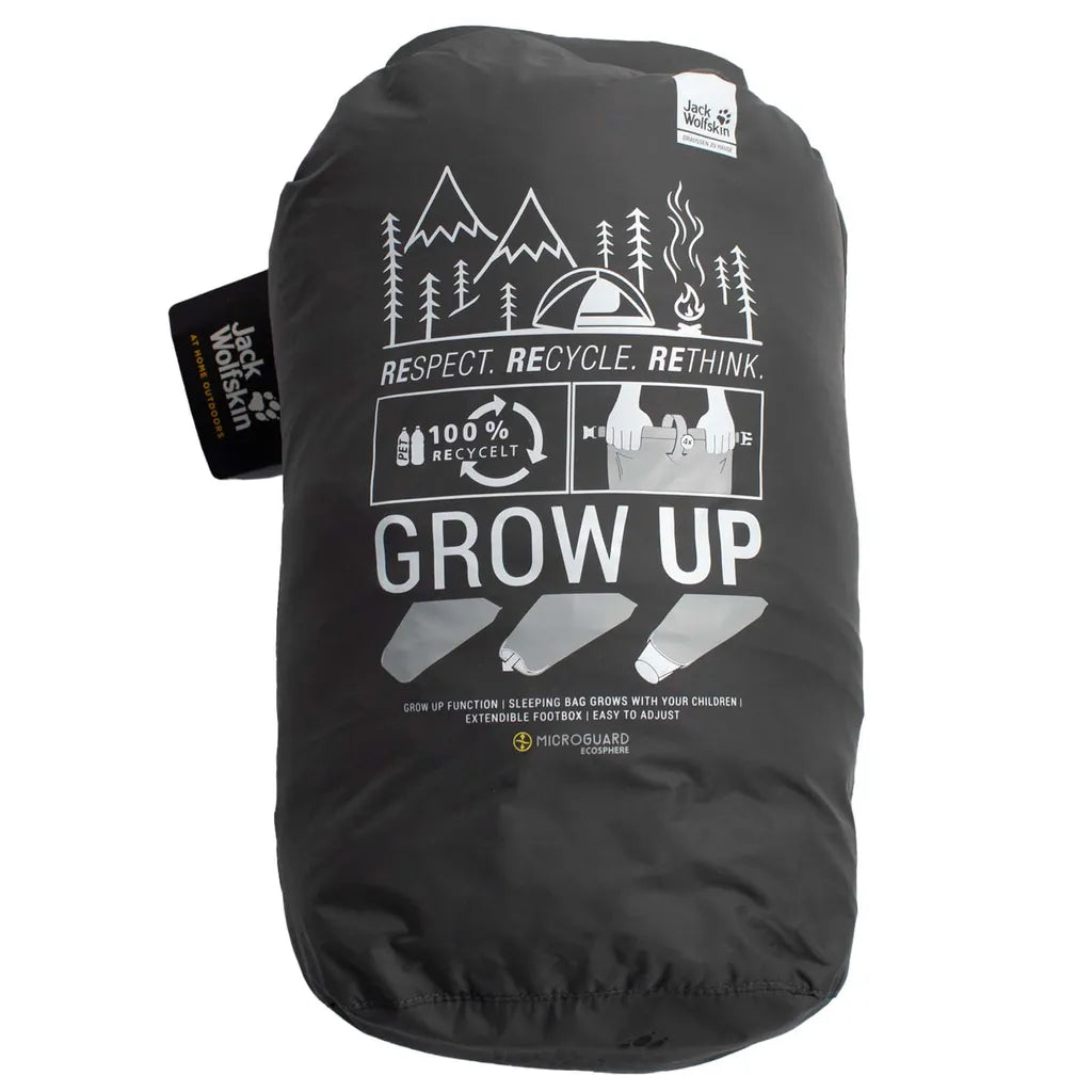 Jack Wolfskin Grow Up Kids Kinder Schlafsack Mumienschlafsack 3005021-1105