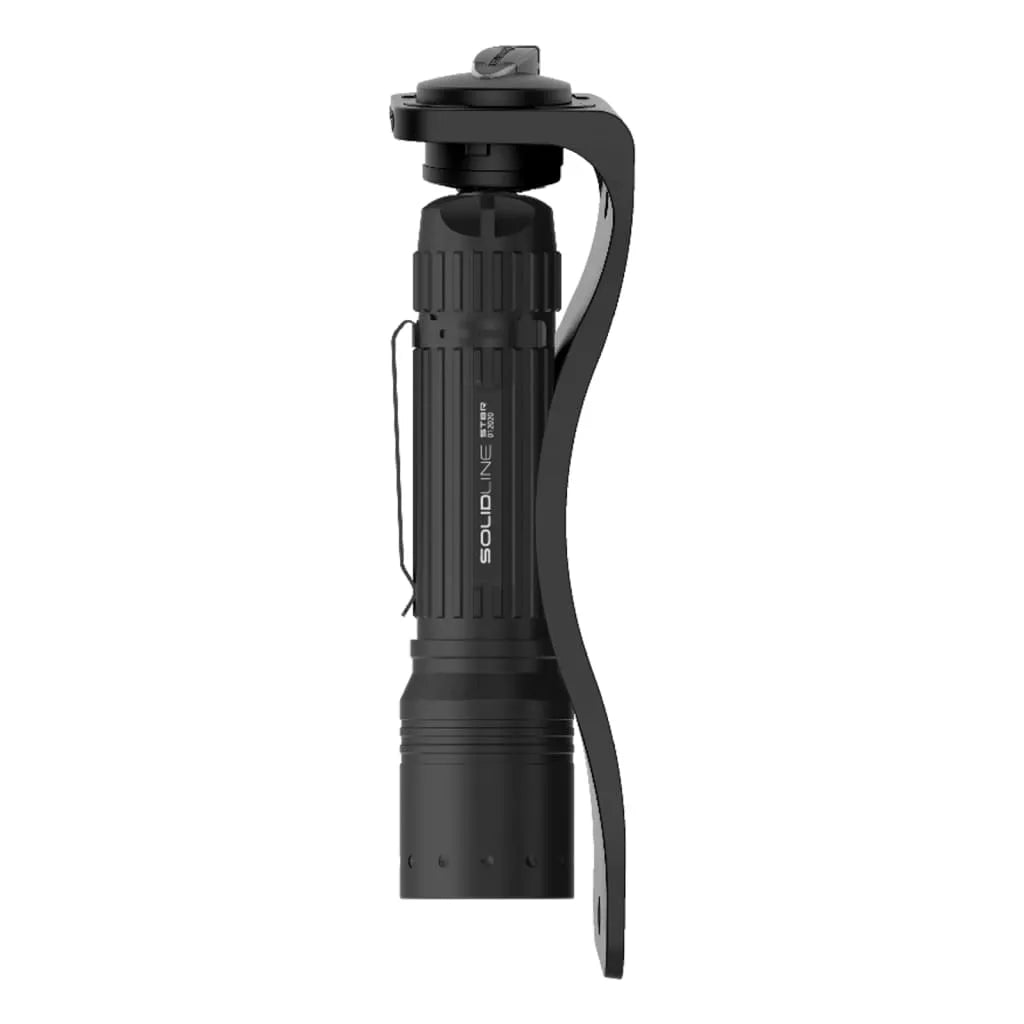  SOLIDLINE Taschenlampe Aufladbar ST8R Mit Clip 600 Lm