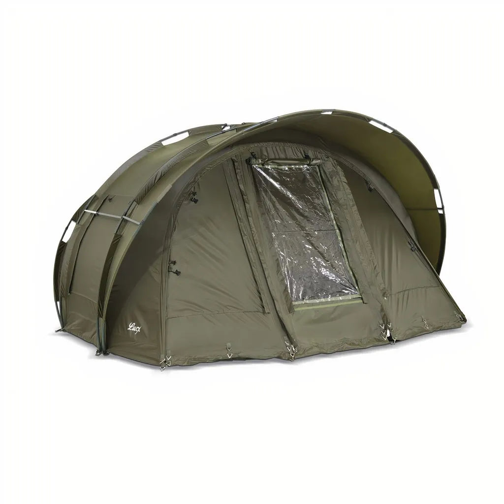  Lucx® Bivvy Angelzelt Karpfenzelt Leopard, 1, 2, 3 Mann Zelt 10.000mm