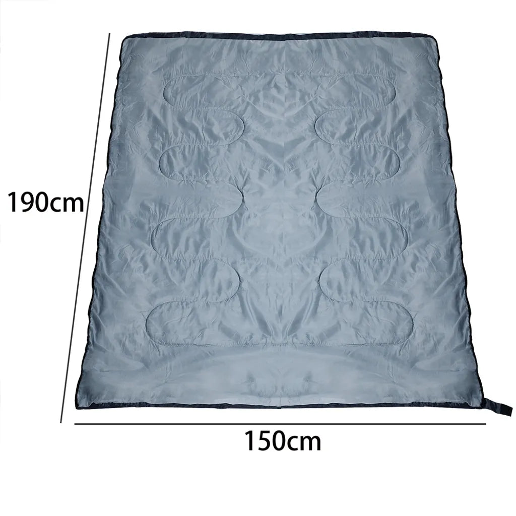  Monzana Schlafsack FRESHMAN Deckenschlafsack 190x75cm -6°C Sommerschlafsack Deckenschlafsack Campingschlafsack Wandern, Farbe:anthrazit