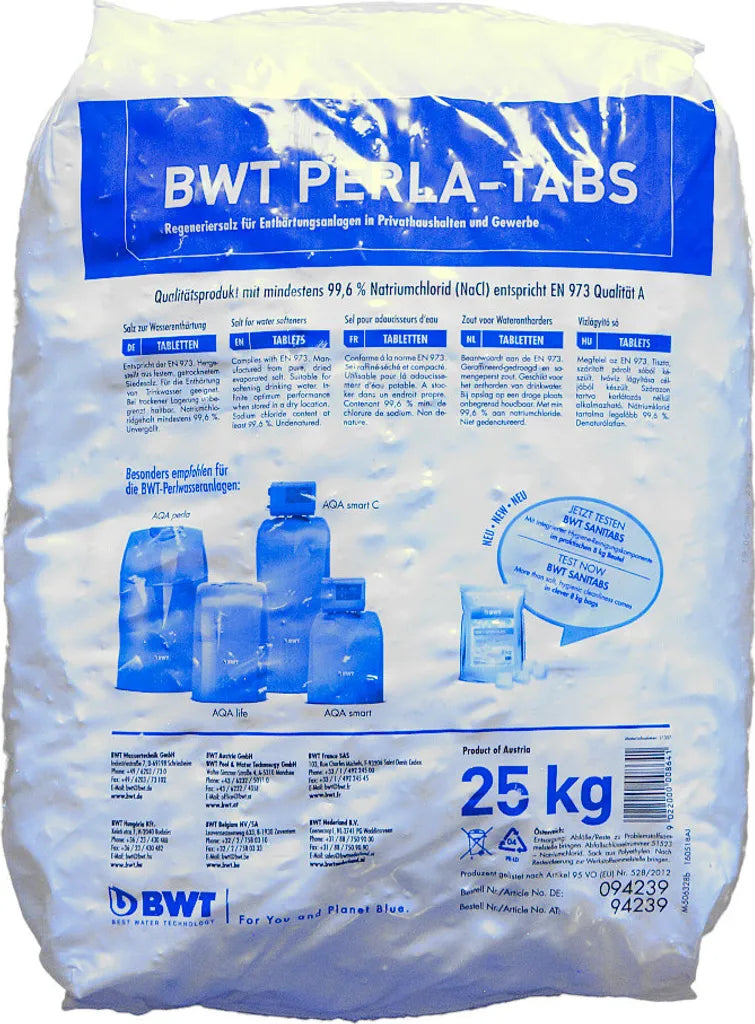  BWT Regeneriermittel Perla Tabs, 25 Kg