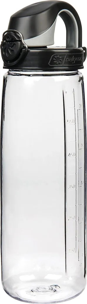 Nalgene Trinkflasche Everyday OTF 0,7 Liter Transparent Deckel Schwarz 78900