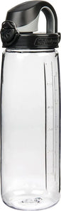  Nalgene Trinkflasche Everyday OTF 0,7 Liter Transparent Deckel Schwarz 78900