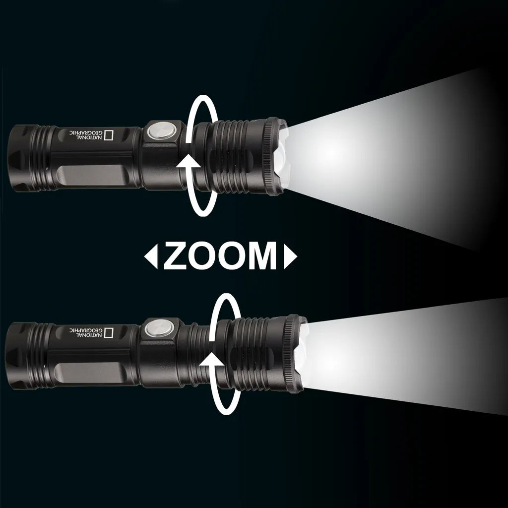  NATIONAL GEOGRAPHIC ILUMINOS 1000 LED Zoom-Taschenlampe 1000 Lm