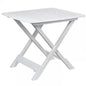  Campingtisch Beistelltisch 43x45x50cm Weiss Klappbar Kunststoff Klapptisch