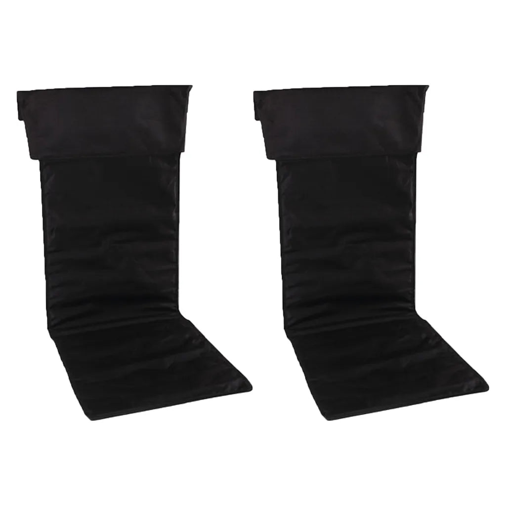 2 Stück Outchair Beheizbare Stuhlauflage, Universal, 120x42cm, Akku + Ladegerät, Heizmatte Camping Outdoor