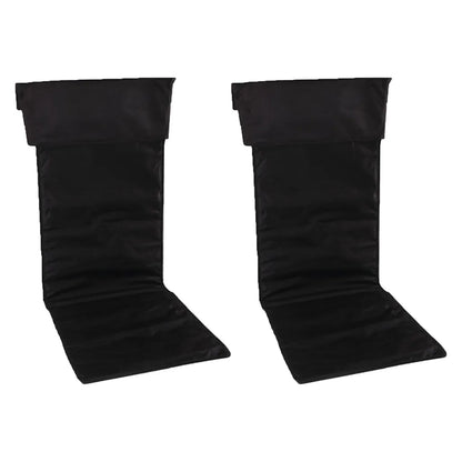  2 Stück Outchair Beheizbare Stuhlauflage, Universal, 120x42cm, Akku + Ladegerät, Heizmatte Camping Outdoor