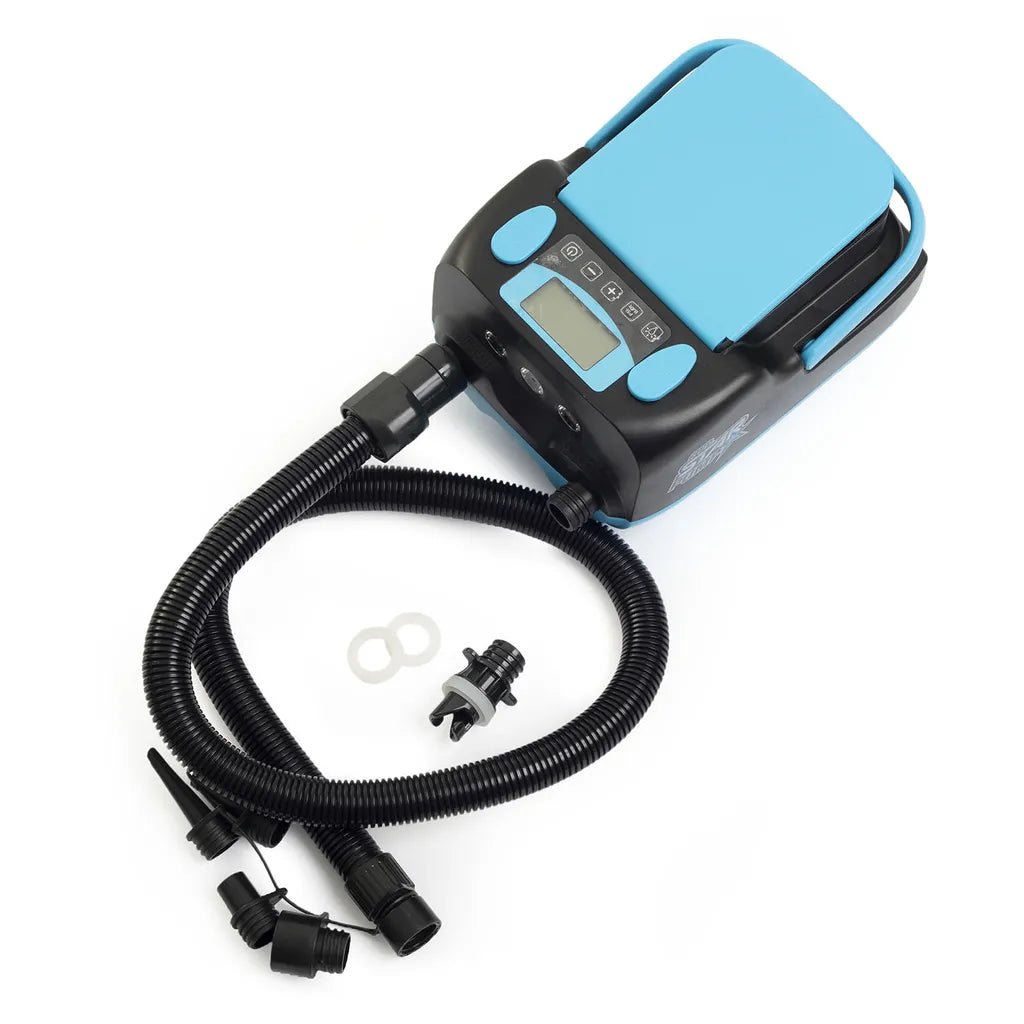  Elektrische Füllpumpe 12V Smart Inflator Deflator Luftpumpe Star Pump 9 SUP