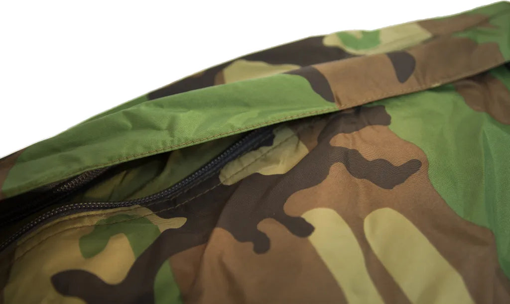 HELSPORT Fjellduk Pro - Poncho, Plane, Biwacksack Und Schutzunterkunft In Einem, Farbe:forest Camo