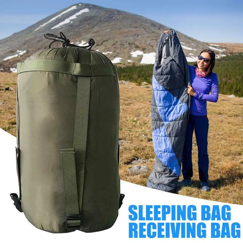  Melario Outdoor Deckenschlafsack Mumienschlafsack Schlafsack Winter Camping Zelt Grün