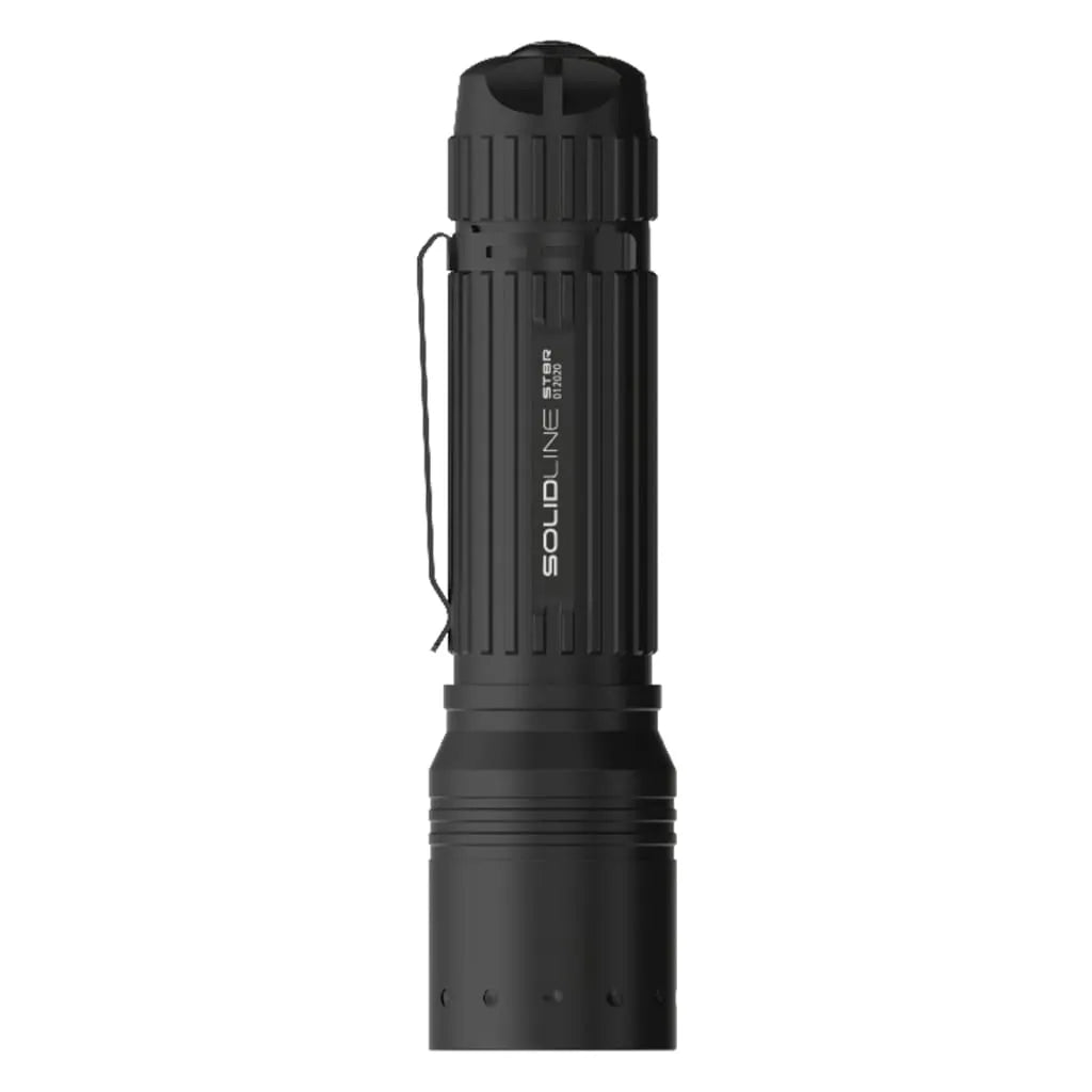  SOLIDLINE Taschenlampe Aufladbar ST8R Mit Clip 600 Lm