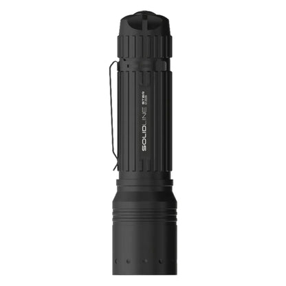  SOLIDLINE Taschenlampe Aufladbar ST8R Mit Clip 600 Lm