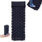  Jiubiaz Camping Isomatte, Kompakte, Selbstaufblasende Schlafmatte Mit Leichtem, Feuchtigkeitsbeständigem Kissen, 192 X 60 X 8.5 Cm, Navy Blau