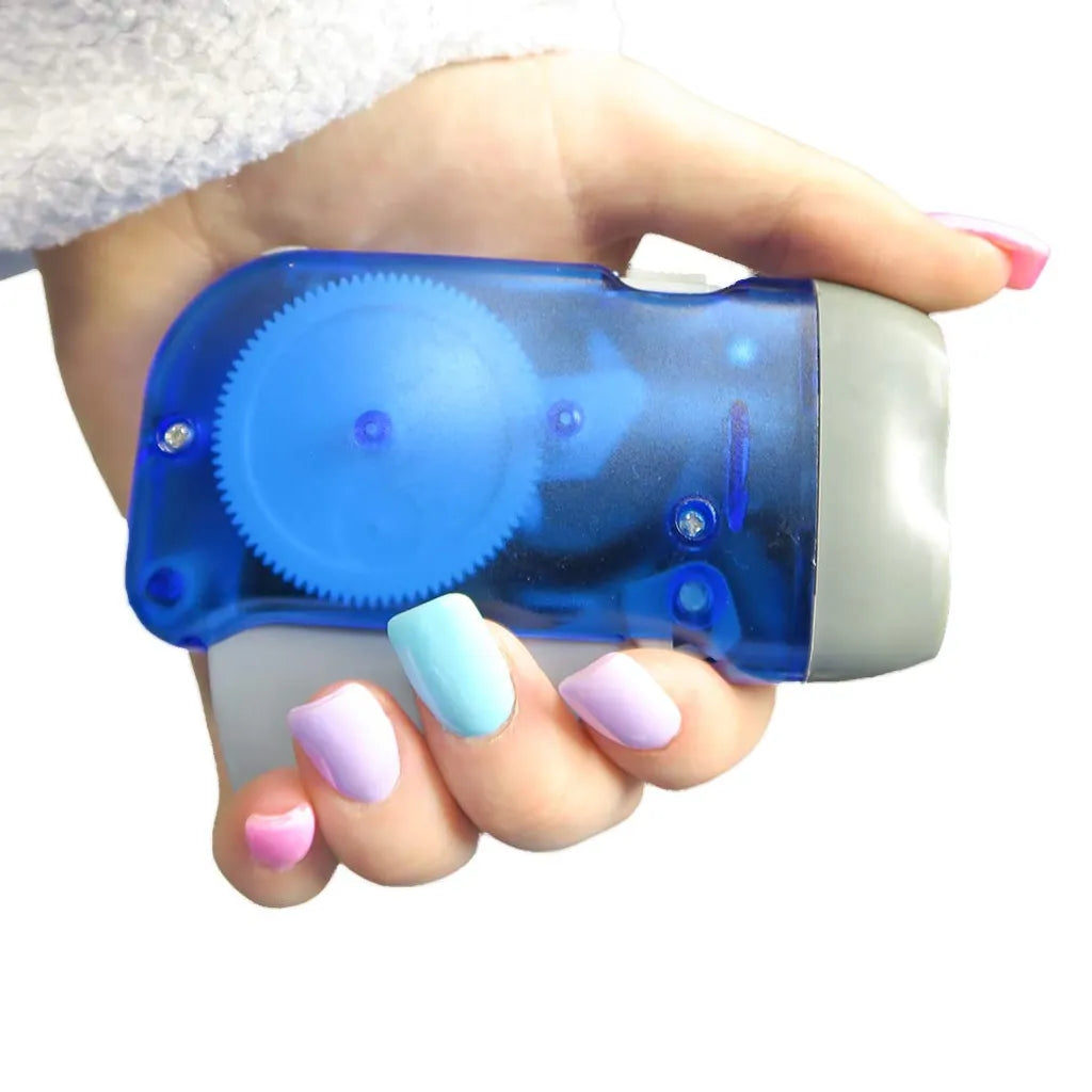  Hand Kurbel Taschenlampe, Keine Batterie-LED Helles Licht-Set/4: