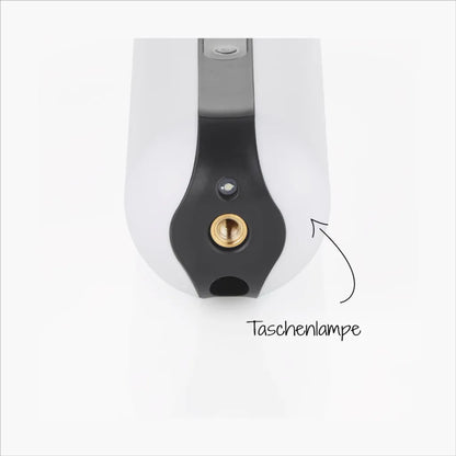  FISCHER Akku-Kompressor Mit Powerbank Und LED-Taschenlampe