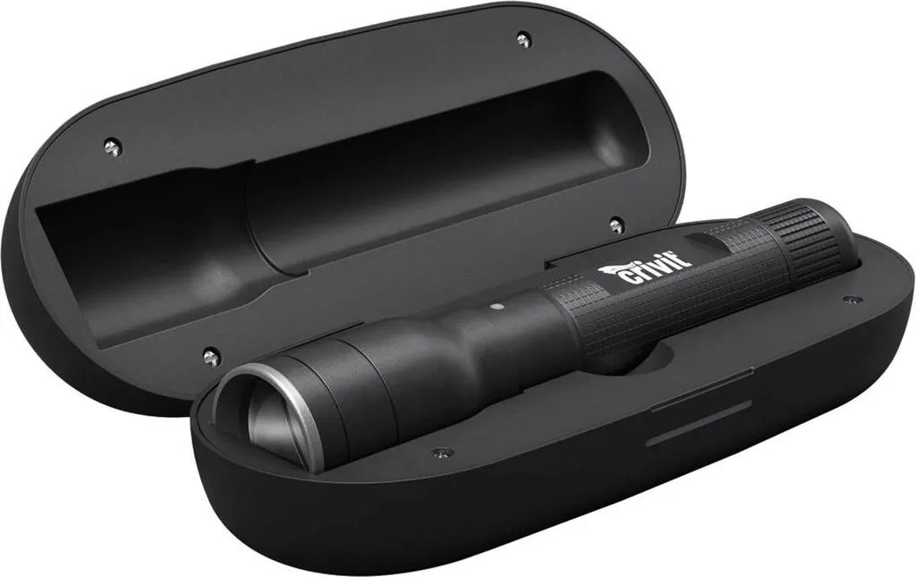  CRIVIT Taschenlampe/Powerbank Mit Ladestation 500lm Camping