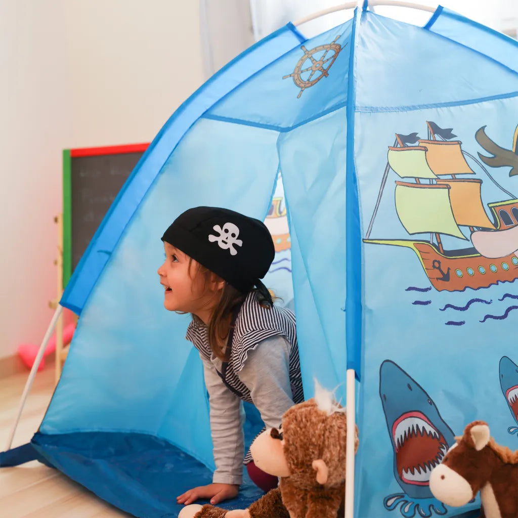  Relaxdays Spielzelt Pirat In Blau