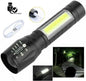 Super Hell LED Taschenlampe 250000 Lumen USB Zoom Torch Wiederaufladbare Mini Camping Arbeitslicht Taschenlampe