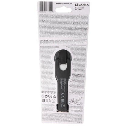  VARTA Taschenlampe "Dynamo Light LED" Spritzwassergeschützt