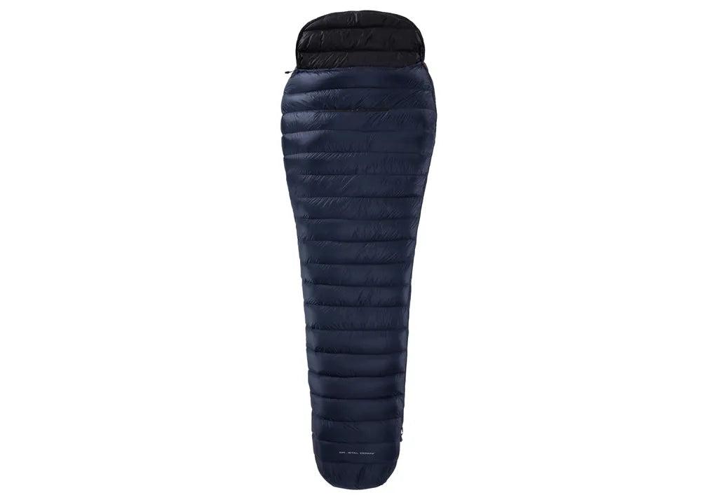  Nordisk Passion One Ultraleichter Daunenschlafsack RV Links, Farbe:navy/black, Größe:L