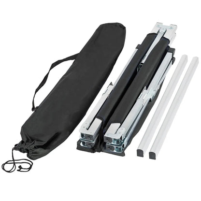  Tectake Feldbett Aus Aluminium - Schwarz