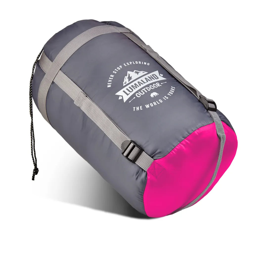  Where Tomorrow By Lumaland Schlafsack Mumienschlafsack - 230 X 80 Cm - Pink