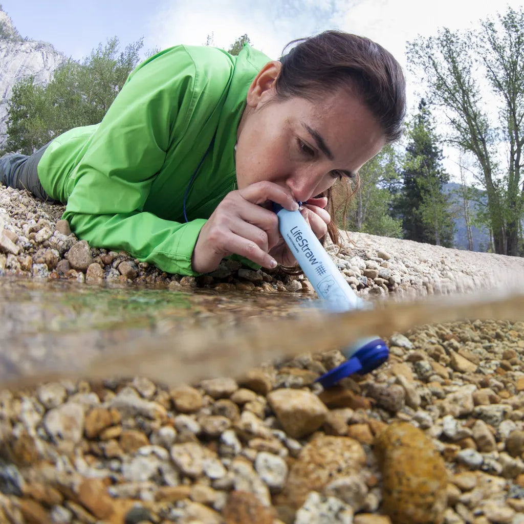  LifeStraw Personal 3-er Pack - Kompakter Trinkhalm Trinkwasserfilter