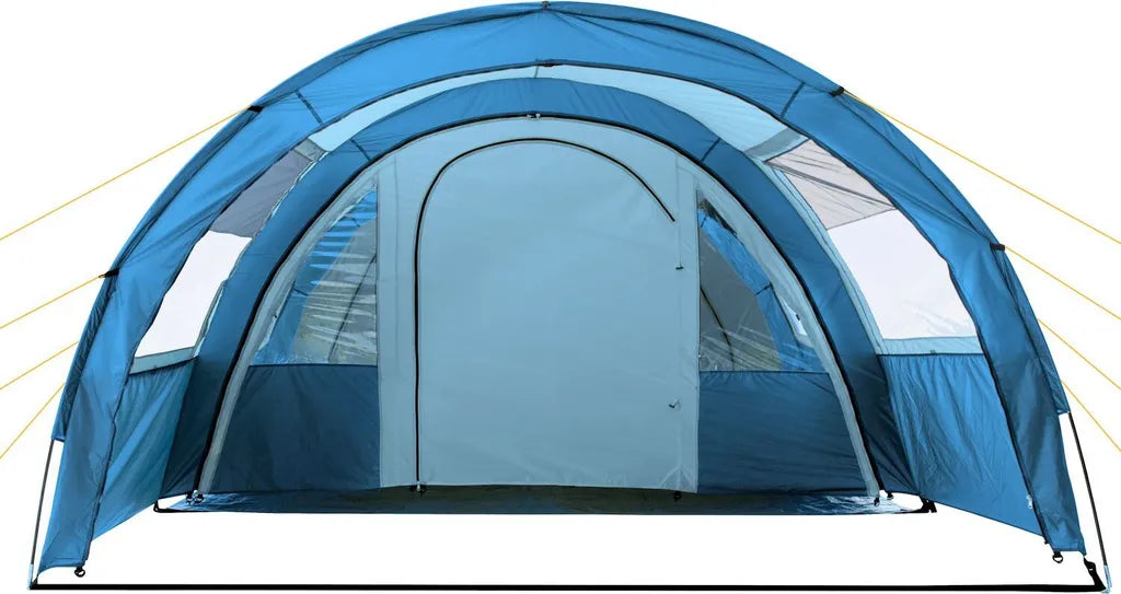  CampFeuer Zelt Multi Für 4 Personen | Blau / Hellbau | 5000 Mm Wassersäule
