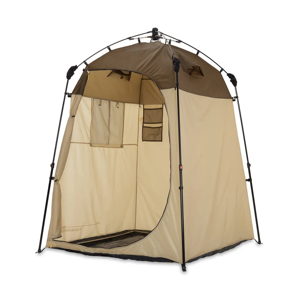  Where Tomorrow Pop Up Duschzelt 155x155x220 Cm Robust Braun