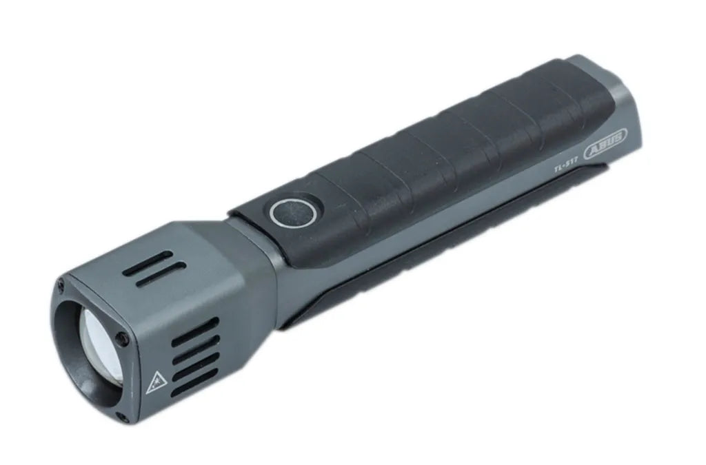  ABUS Seclight TL-517 Flashlight, Black-grey, Home Security Taschenlampe Mit Stroboskop-Funktion, 63994
