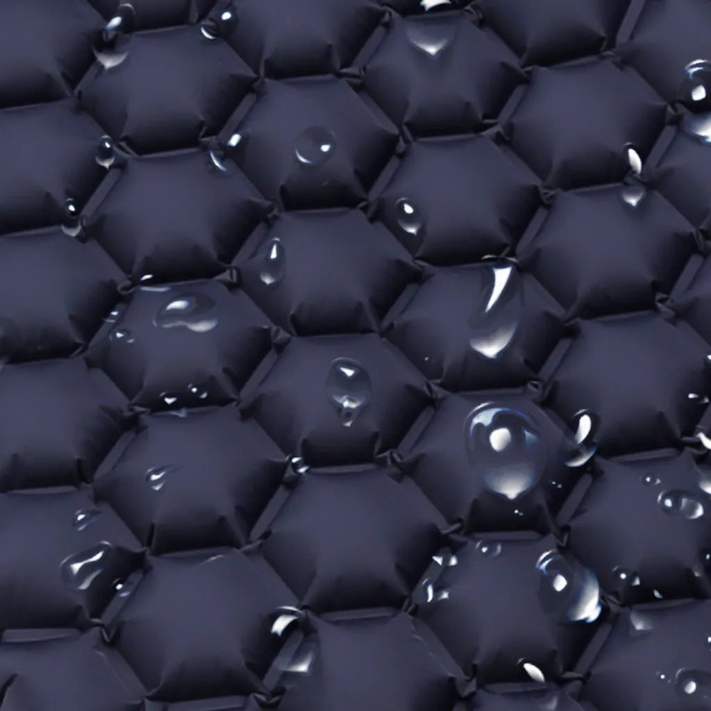  Jiubiaz Camping Isomatte, Kompakte, Selbstaufblasende Schlafmatte Mit Leichtem, Feuchtigkeitsbeständigem Kissen, 192 X 60 X 8.5 Cm, Navy Blau