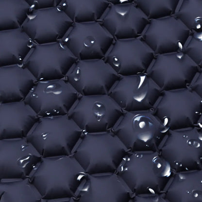  Jiubiaz Camping Isomatte, Kompakte, Selbstaufblasende Schlafmatte Mit Leichtem, Feuchtigkeitsbeständigem Kissen, 192 X 60 X 8.5 Cm, Navy Blau