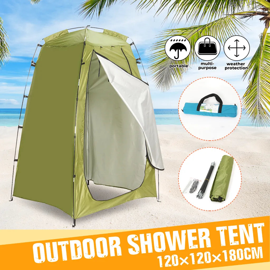  Tragbares Camping Strand WC Duschzelt Umkleidekabine Outdoor