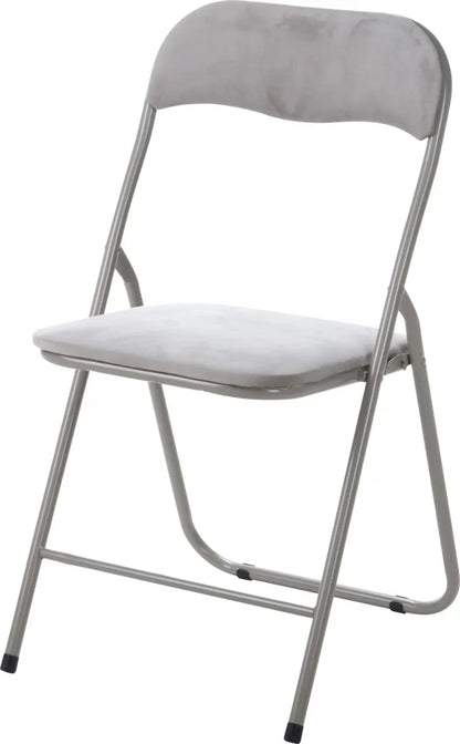 Klappstuhl Campingstuhl Gartenstuhl Faltstuhl Klappbar Grau 80x44x48cm Y600