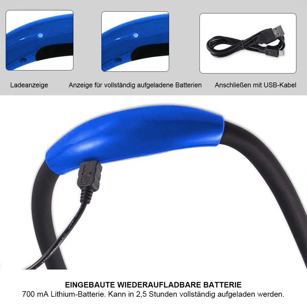  Halslampe Umhängelampe Leselampe Flexible Taschenlampe Für Lesen, Basteln, Stricken, Häkeln, Joggen