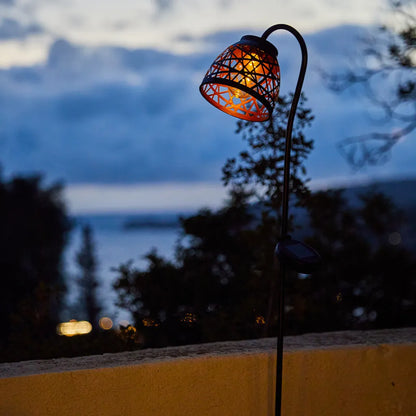  Solar-Taschenlampe Aus Metall H92CM DAFFODIL