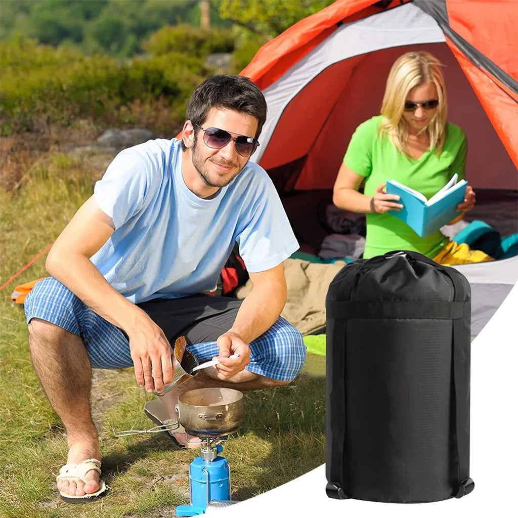  Sports Nylon Wasserdichter Kompressionssack Tasche Outdoor Camping Schlafsack