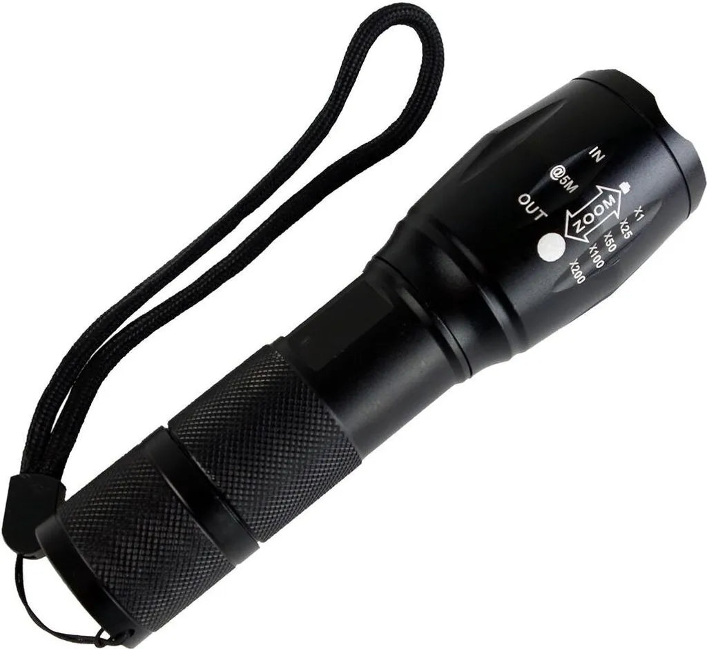  DÉLUXA LED Militär Taschenlampe